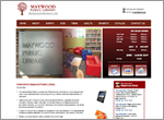 Web Site Design - Maywood Library